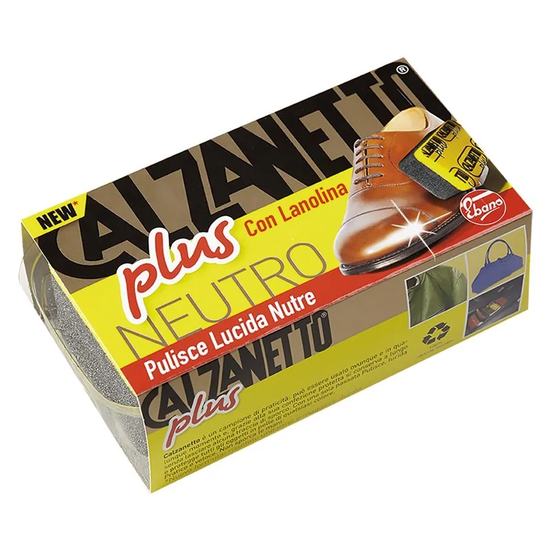 SPUGNA LUCIDA SCARPE PLUS