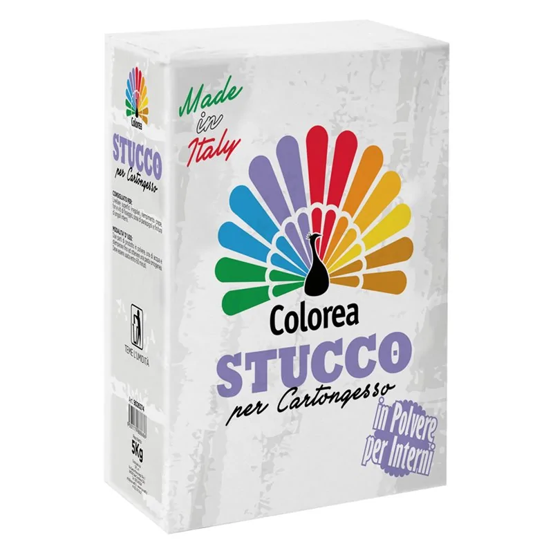 STUCCO IN POLVERE PER CARTONGESSO COLOREA