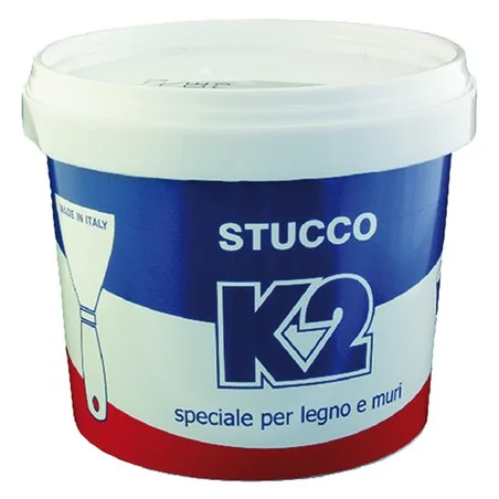 STUCCO IN PASTA COLORATO PER LEGNO E MURO K2