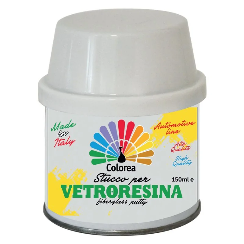 STUCCO PER VETRORESINA COLOREA