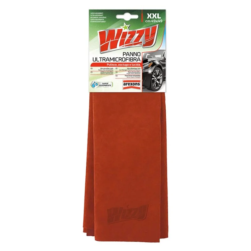 PANNO ULTRA MICROFIBRA PER AUTOVETTURE WIZZY