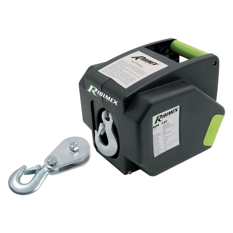WINCH ELETTRICO 12V 300W RIBIMEX WINCH ELETTRICO 12V 300W RIBIMEX