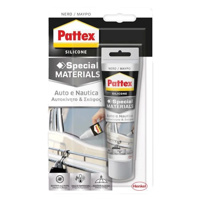 SILICONE ACETICO AUTO - NAUTICA RAL 9005