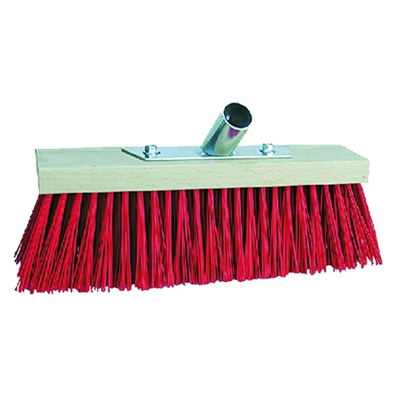 SCOPA INDUSTRIALE SETOLE ROSSE