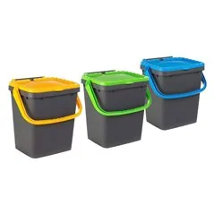 PATTUMIERA PER RACCOLTA DIFFERENZIATA 'ECOPLUS' LT 7