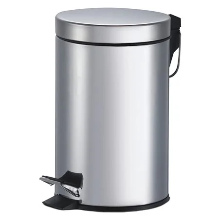 PATTUMIERA TONDA IN ACCIAIO