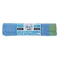 SACCHETTI PER PATTUMIERA 55 x 65 ROTOLO 15 PZ
