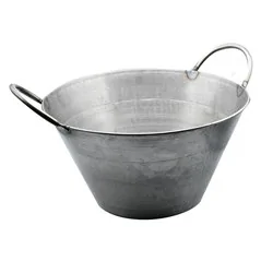 SECCHIO PER MURATORE IN FERRO TORNITO