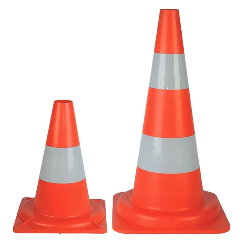 CONO SEGNALETICO BICOLORE