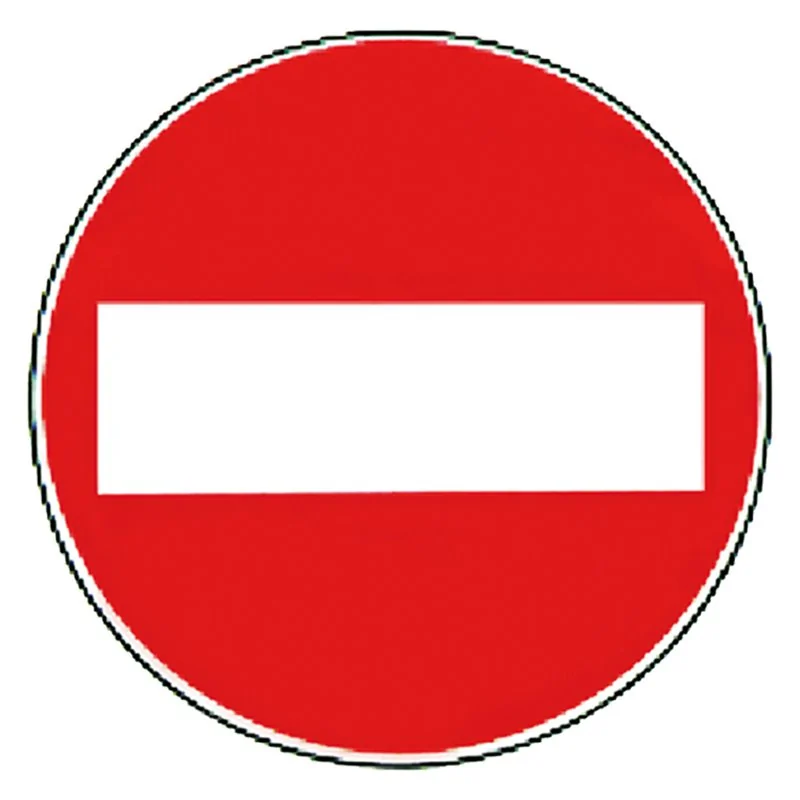 SEGNALE 'SENSO VIETATO'