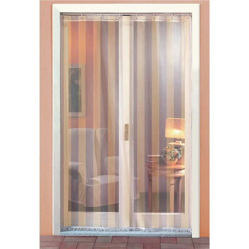 TENDA ZANZARIERA CON GANCI ED ANELLI LIVING