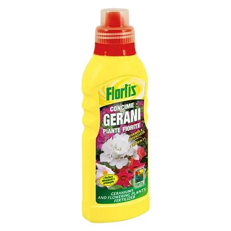 CONCIME LIQUIDO GERANI E PIANTE FIORITE FLORTIS