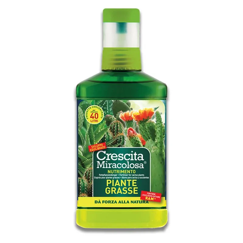 CONCIME LIQUIDO PIANTE GRASSE CRESCITA MIRACOLOSA