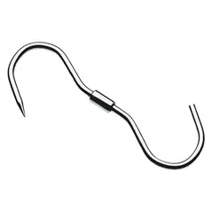 GANCIO GIREVOLE INOX PER MACELLAIO