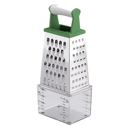 GRATTUGIA 4 FACCE CON RACCOGLITORE