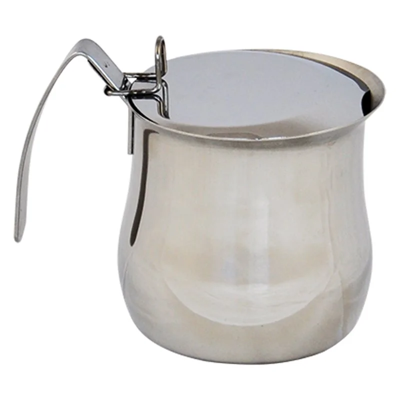 BOLLILATTE BOMBATO CON COPERCHIO