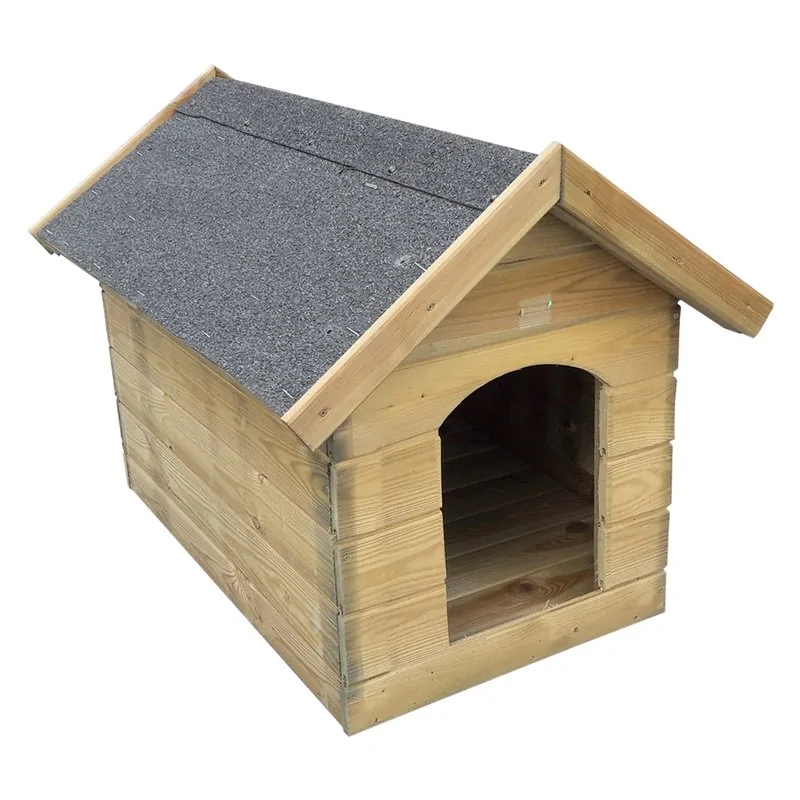 CUCCIA IN LEGNO CON TETTO APRIBILE OPEN 