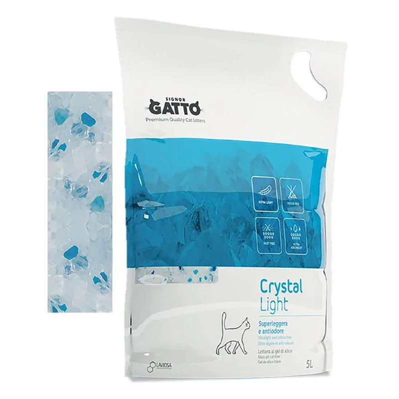 LETTIERA IGIENICA CRYSTAL LIGHT 