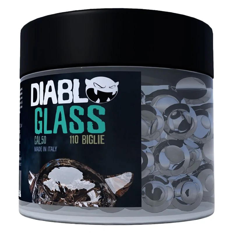 BIGLIE IN VETRO INFRANGIBILE PER PISTOLA MARCATORE A C02 