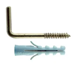 TASSELLO APPENDIQUADRO GANCIO IN FERRO OTTONATO