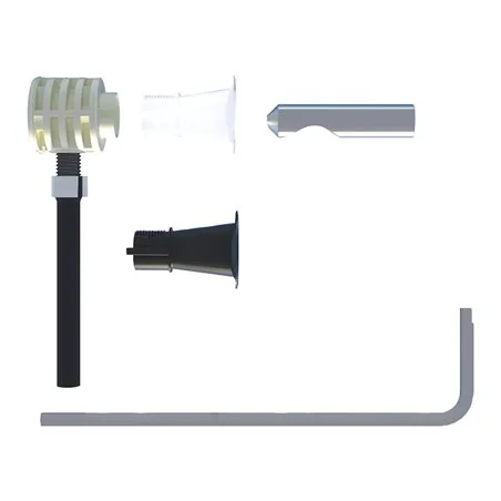 FISSAGGIO NASCOSTO PER SANITARI SOSPESI CON ACCESSO DAL BASSO 'WB9 B TU'