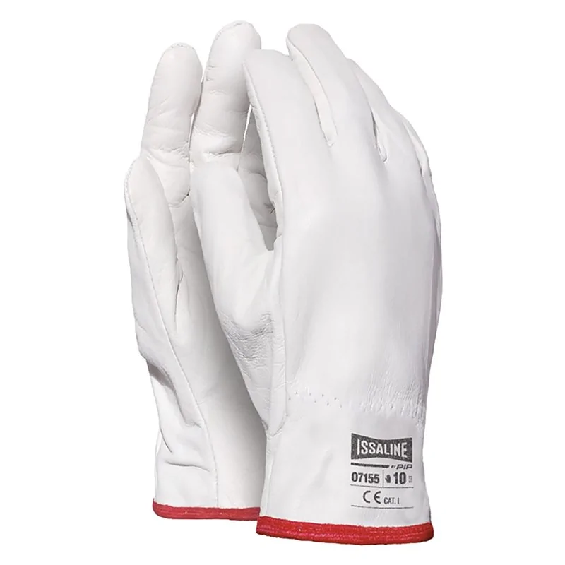 GUANTI INVERNALI PELLE PIENO FIORE BOVINO