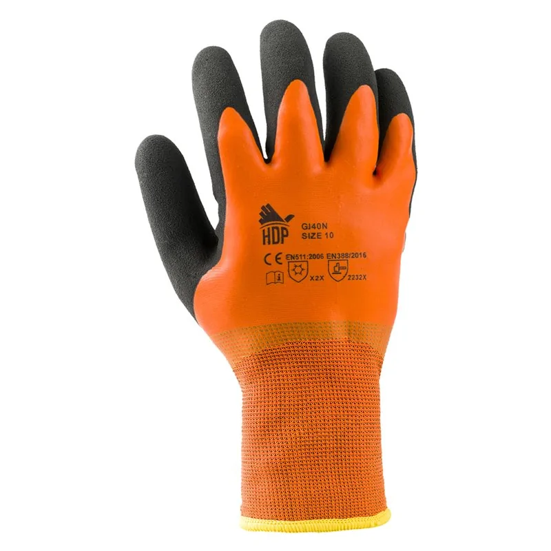 GUANTI INVERNALI POLIESTERE/LATTICE 'GI40N'