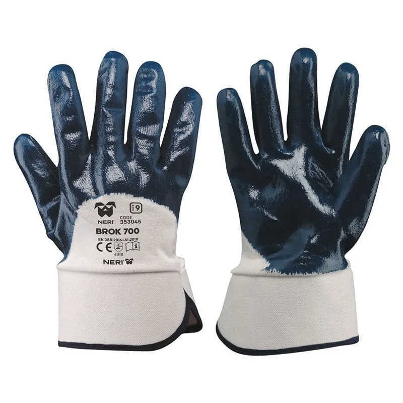GUANTI NBR MANICHETTA TELA 'BROK 700'