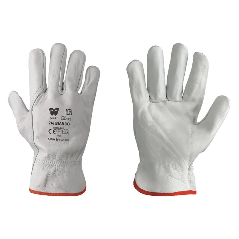 GUANTI PELLE FIORE BOVINO ART.214