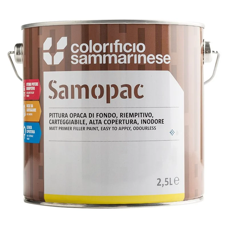 PITTURA OPACA DI FONDO 'SAMOPAC' 