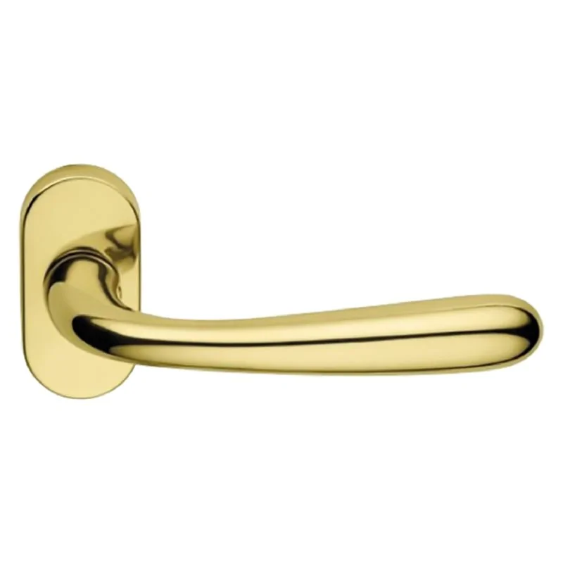 MANIGLIA PORTA BLINDATA ROSETTA OVALE GOCCIA