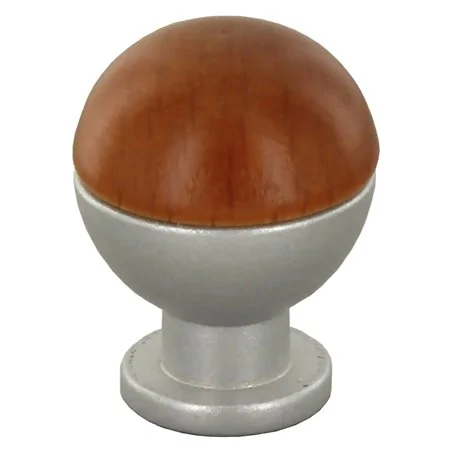 POMOLO IN LEGNO/OTTONE SFERICO ART. 735