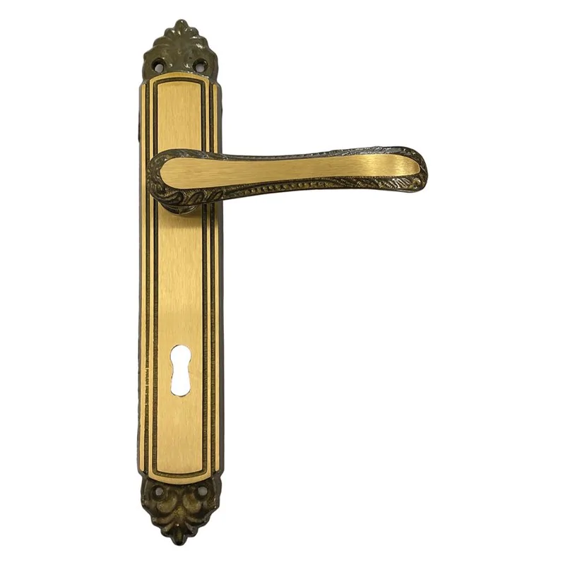 MANIGLIA GIGLIO CON PLACCA