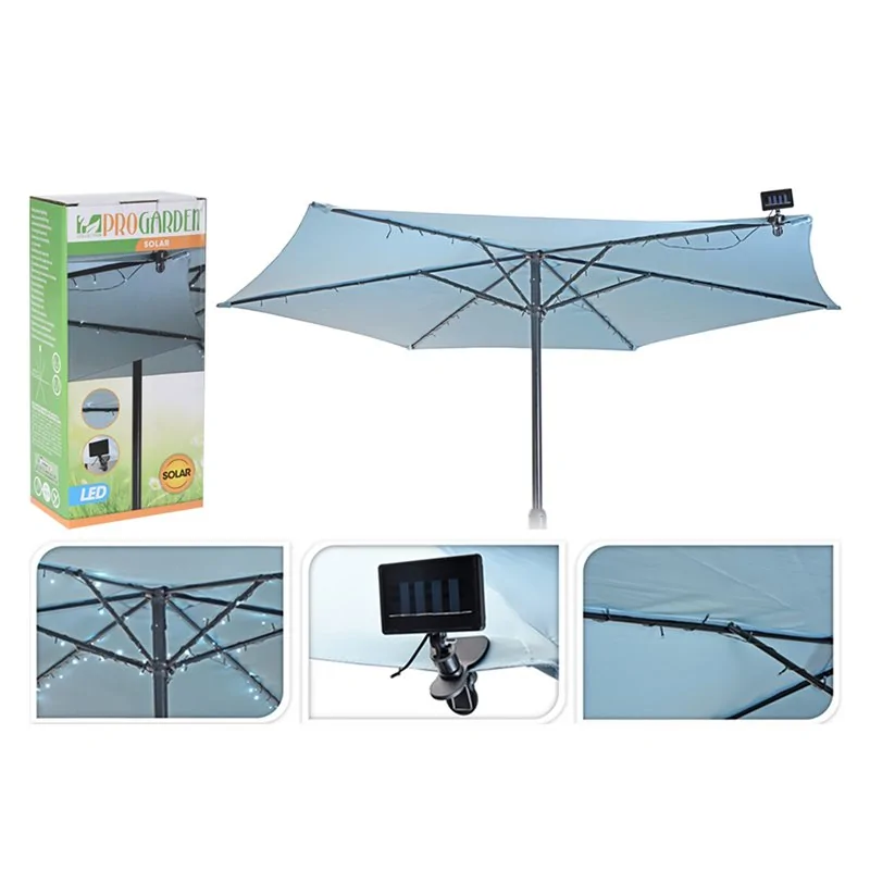 CATENA LUMINOSA A LED PER OMBRELLONE