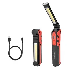 LAMPADA PORTATILE RICARICABILE A LED 5W + 3W