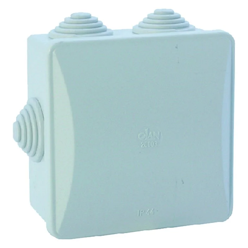 CASSETTA DERIVAZIONE ESTERNA CON PASSACAVI IP 44