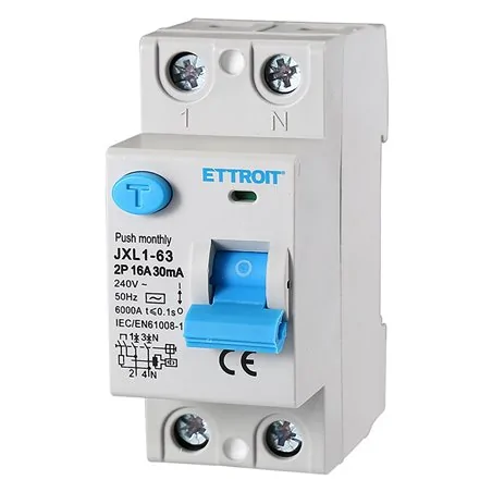 INTERRUTTORE DIFFERENZIALE PURO 2 MODULI 2P - 25A
