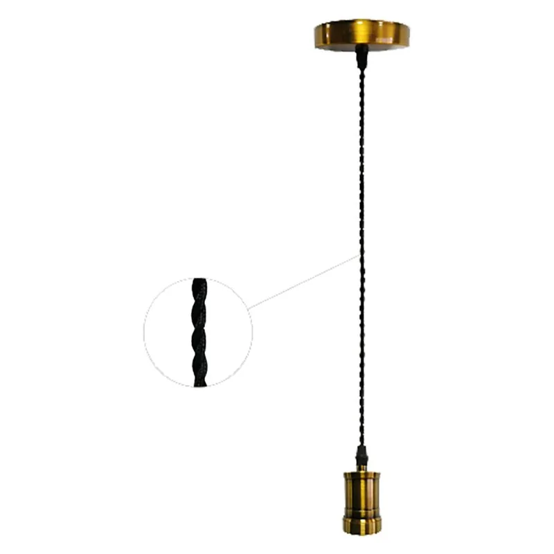 LAMPADARIO IN METALLO VINTAGE CT100B