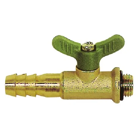 RUBINETTO A SFERA MASCHIO IN OTTONE PER POMPA IRRORATRICE