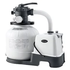 POMPA DI FILTRAGGIO A SABBIA CON CLORINATORE PER PISCINE ART 26676