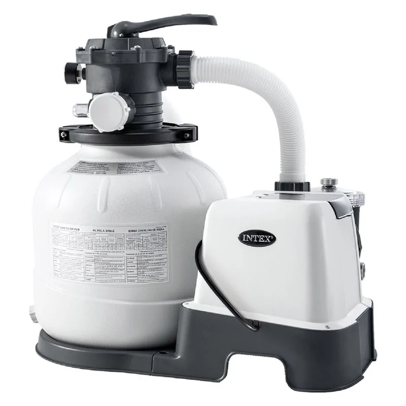 POMPA DI FILTRAGGIO A SABBIA CON CLORINATORE PER PISCINE ART 26676