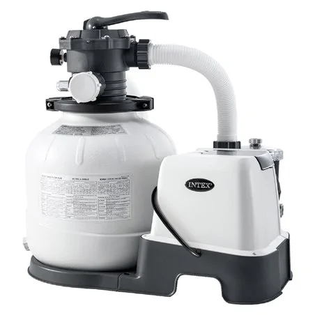 POMPA DI FILTRAGGIO A SABBIA CON CLORINATORE PER PISCINE ART 26676