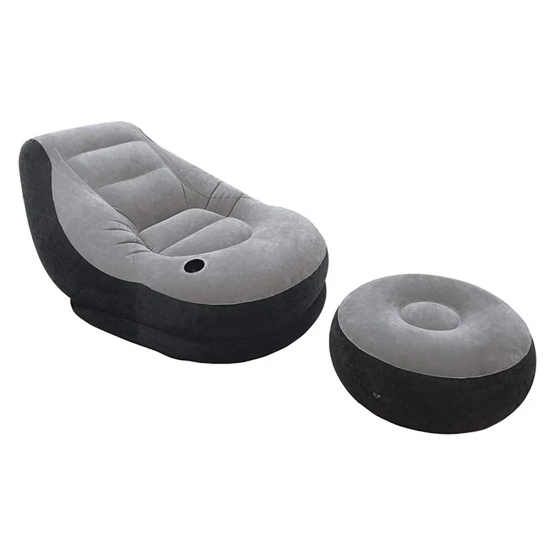 POLTRONCINA AIRBED 'LOUNGE' CON POUFF