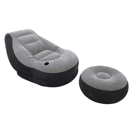 POLTRONCINA AIRBED 'LOUNGE' CON POUFF