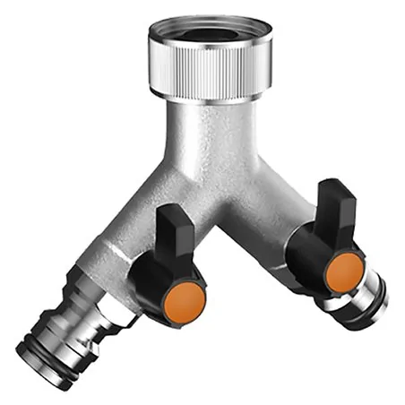 DERIVAZIONE IN METALLO A 'Y' DUE VIE CLABER