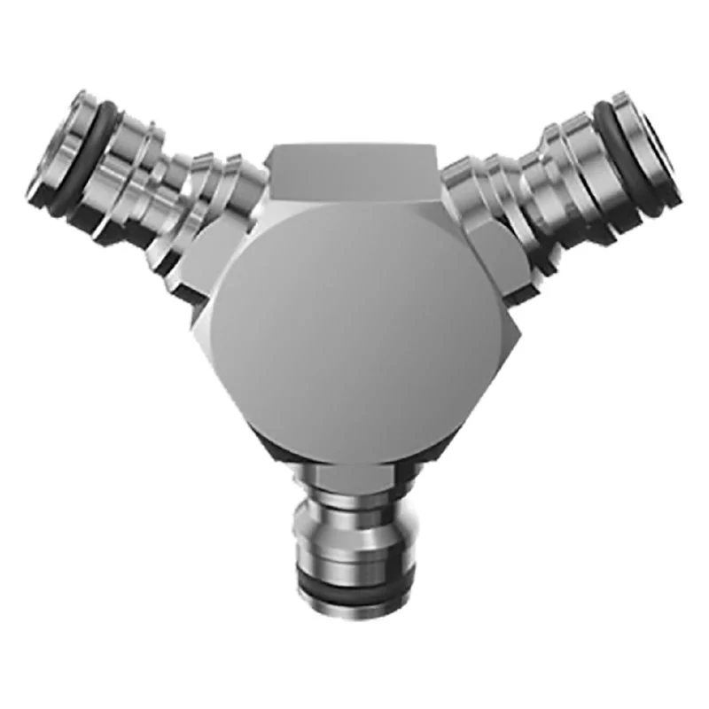 DEVIATORE A 3 VIE IN METALLO CLABER