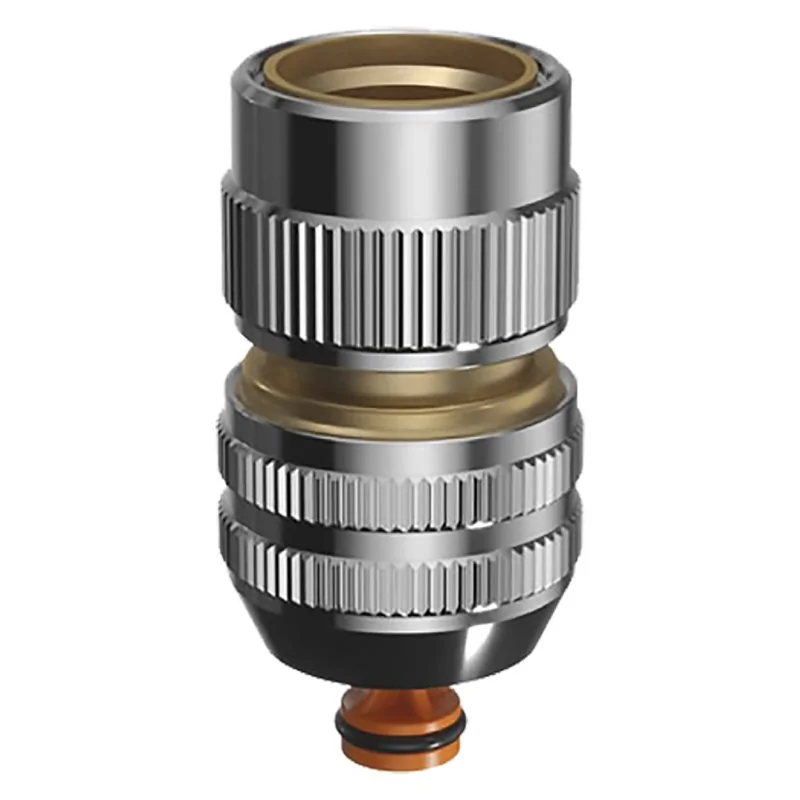 RACCORDO RAPIDO AQUASTOP IN METALLO CLABER