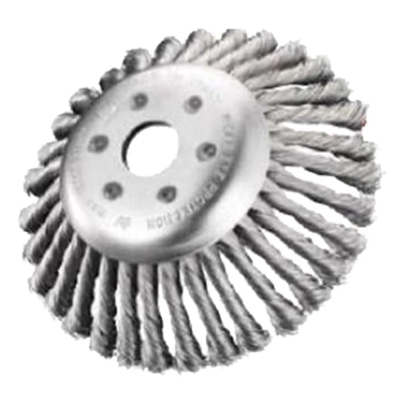 SPAZZOLA CONICA PER DECESPUGLIATORE