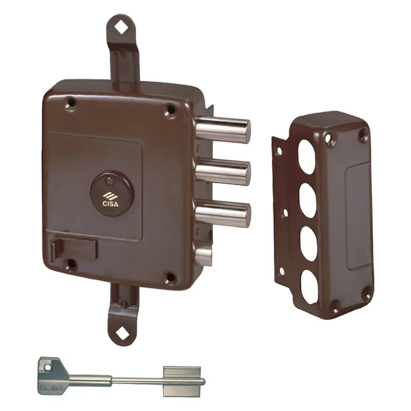 SERRATURA DA APPLICARE TRIPLICE PER LEGNO ART. 571 E CISA