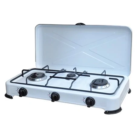 FORNELLO 3 FUOCHI A GAS GPL KASART